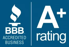 BBB Accredited Business, A+ rating